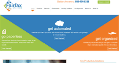 Desktop Screenshot of fairfaxdatasystems.com